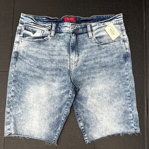 New Guess Light Blue Jean Shorts SZ 36